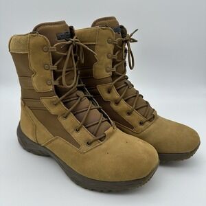 Interceptor Boots Men 11 Tan Suede Combat Tactical Frontier Coyote Military‎